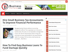 Tablet Screenshot of businessfirstfamily.com